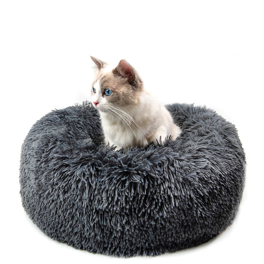 Dog Beds For Small Dogs Round Plush Cat